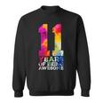 11 Years Of Being Awesome 11Th Birthday Sweatshirt