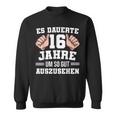 16 Birthday Slogan Sweatshirt