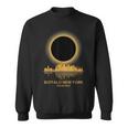 2024 Solar Eclipse Buffalo New York Souvenir Totality Sweatshirt