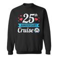 25Th Anniversary Cruise His And Hers Matching Couple Sweatshirt