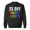 2S Day Twosday 02-22-2022 Happy Twosday Sweatshirt