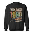44 Year Old Vintage 1980 Decoration 44Th Birthday Sweatshirt