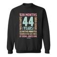 44Th Birthday 44 Years Old Vintage Retro 44 Yr Old Sweatshirt
