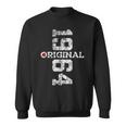 58 Jahre 58Th Geburtstag Original 1964 Black S Sweatshirt