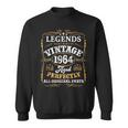 60Th Birthday For Legends Born 1964 60 Yrs Old Vintage Sweatshirt