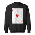 Ace Of Hearts Sweatshirt