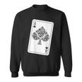 Ace Of Spades Rick Roll Back Printed Sweatshirt