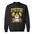 Achtung Ich Bin Schon 2 Geburtstag Otter Sweatshirt