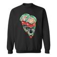 African Fang Mask Twins Sweatshirt