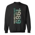 Age 35 Limited Edition 35Th Birthday 1989 Sweatshirt