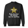 Alexander Hamilton Quote Gold A Ham Sweatshirt