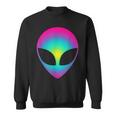 Alien Head Cool Party Club Tie Dye Sweatshirt