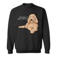 Alles Ist Golden Mit Meinem Goldendoodle Sweatshirt