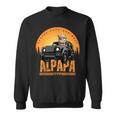 Alpapa Alpakaatertag Bester Papa Del Welt Alpakaatertag Sweatshirt