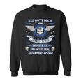 Als Gott Michor 18 Jahren Schuf Grinste Er 18Th Birthday S Sweatshirt