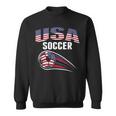 America Soccer Fans Jersey United States Football Lovers Sweatshirt