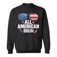 All American Bruh Fourth Of July Boys American N Sweatshirt