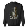 American Flag Camo Proud Us Army Veteran Sweatshirt