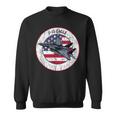 American Flag F-15 Eagle Us Military Fighter Jet 4Th July Sweatshirt