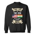 American Flag Uad Indian India Roots Sweatshirt