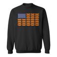 American Hot Dog Usa Flag Independence Day Idea Sweatshirt