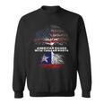 American Raised With Chilean Roots Chile Sweatshirt