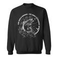 With Angler Papa Fischer Zum Fishing Geboren Zur Arbeit Gezwungen Sweatshirt