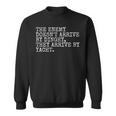 Anti Tory Pro Immigration Immigrant Refugee Dinghy Socialist Sweatshirt