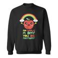 An Apple A Day You Die Anyway Cute Sweatshirt