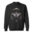 Asexual Luna Moth Cottagecore Lgbt Ace Demisexual Pride Flag Sweatshirt