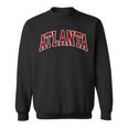 Atlanta Hometown Pride Throwback Print Classic Sweatshirt