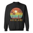 Auckland New Zealand Retro Surf Beach Vibe Vintage 70S Sweatshirt