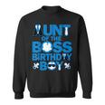 Aunt Of The Boss Birthday Boy Baby Family Party Decorations Sweatshirt