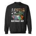 Auntie Of The Birthday Boy Zoo Bday Safari Celebration Sweatshirt