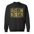 Austin 3 16 Classic American Distressed Vintage Sweatshirt