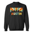 Austin City Skyline Texas State 70S Retro Souvenir Sweatshirt