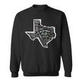 Austin Texas Poster Austin Texas Souvenir Sweatshirt