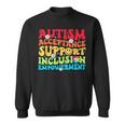 Autism Awareness Acceptance Support Inclusion Empowerment Sweatshirt
