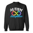 Autism Awareness Autism Infinity Acceptance Sweatshirt