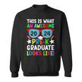 What An Awesome Pre-K Looks Like 2024 Graduation Sweatshirt