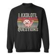 I Axolotl Preguntas Retroinatge Divertido Lindo Axolotl Camisa de entrenamiento