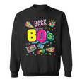 Back To 80'S 1980S Vintage Retro Eighties Costume Party Sweatshirt