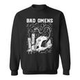 Bad Omen Snake And Skull Bad Omen Sweatshirt