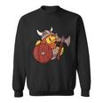 Badeente Wikinger Ente Lustige Gummiente Liebhaber Sweatshirt