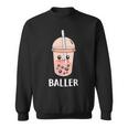 Baller Bubble Tea Kawaii Bubble Milk Boba Tea Sweatshirt