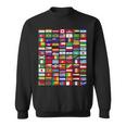 Banderas De Todos Los Países Del Mundo 287 Bandera Internacional Camisa de entrenamiento