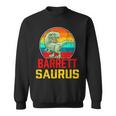 Barrett Saurus Family Reunion Last Name Team Custom Sweatshirt