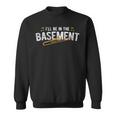 Be In The Basement Marching Band Jazz Trombone Sweatshirt