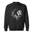 Basketball Vintage Bball Player Coach Sports Baller Sweatshirt