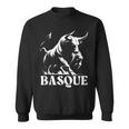 Basque Running Of The Bulls Basque Country Basque Sweatshirt